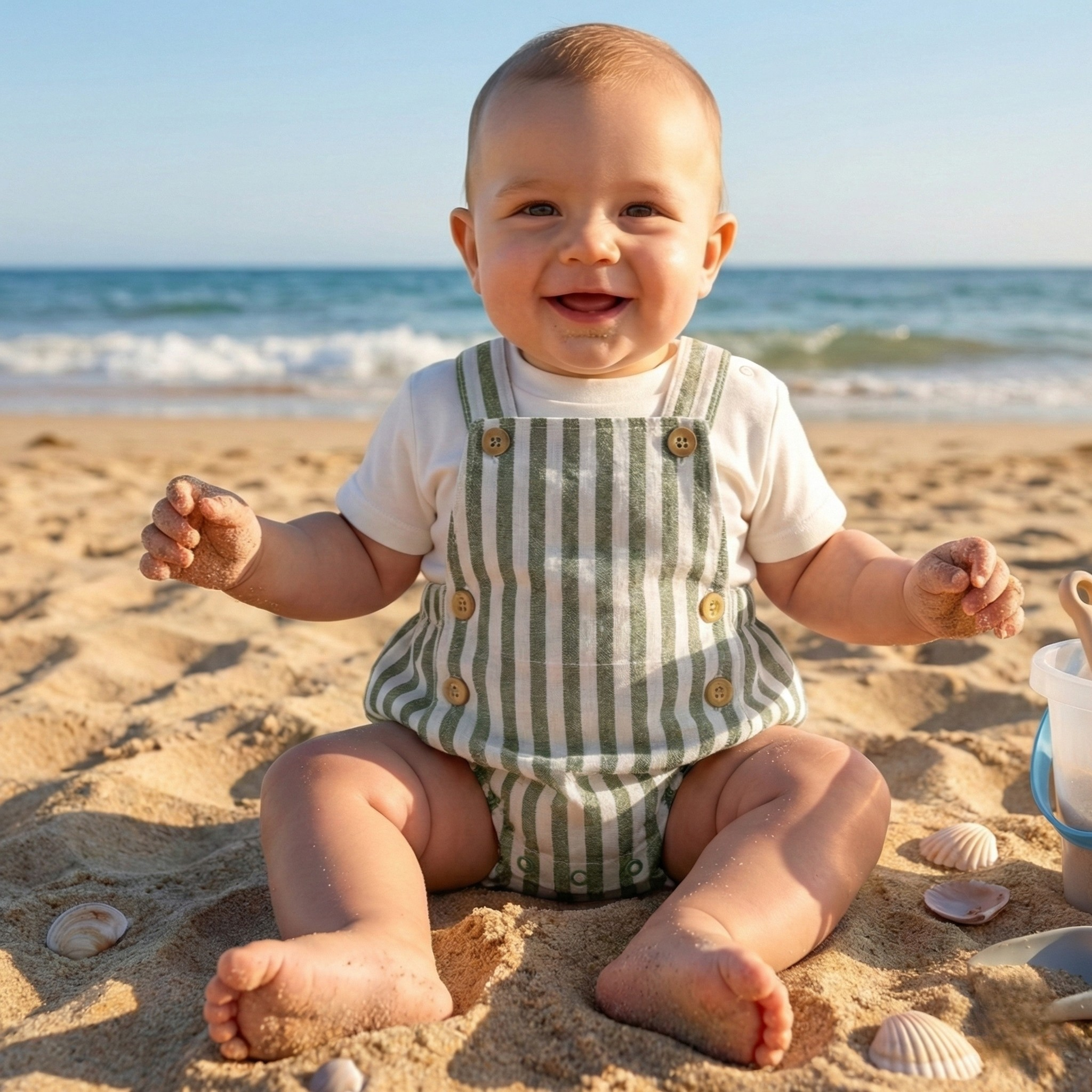 Conjunto Enterito + Remera Algodón