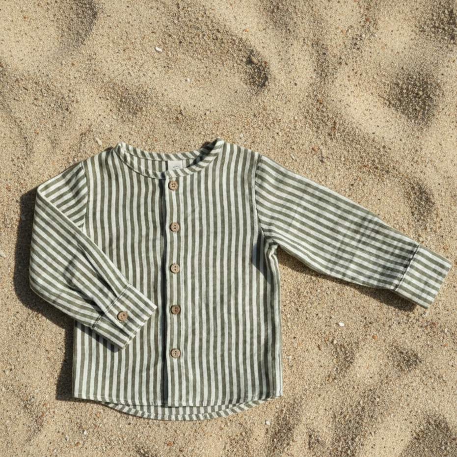 Camisa manga larga Lino