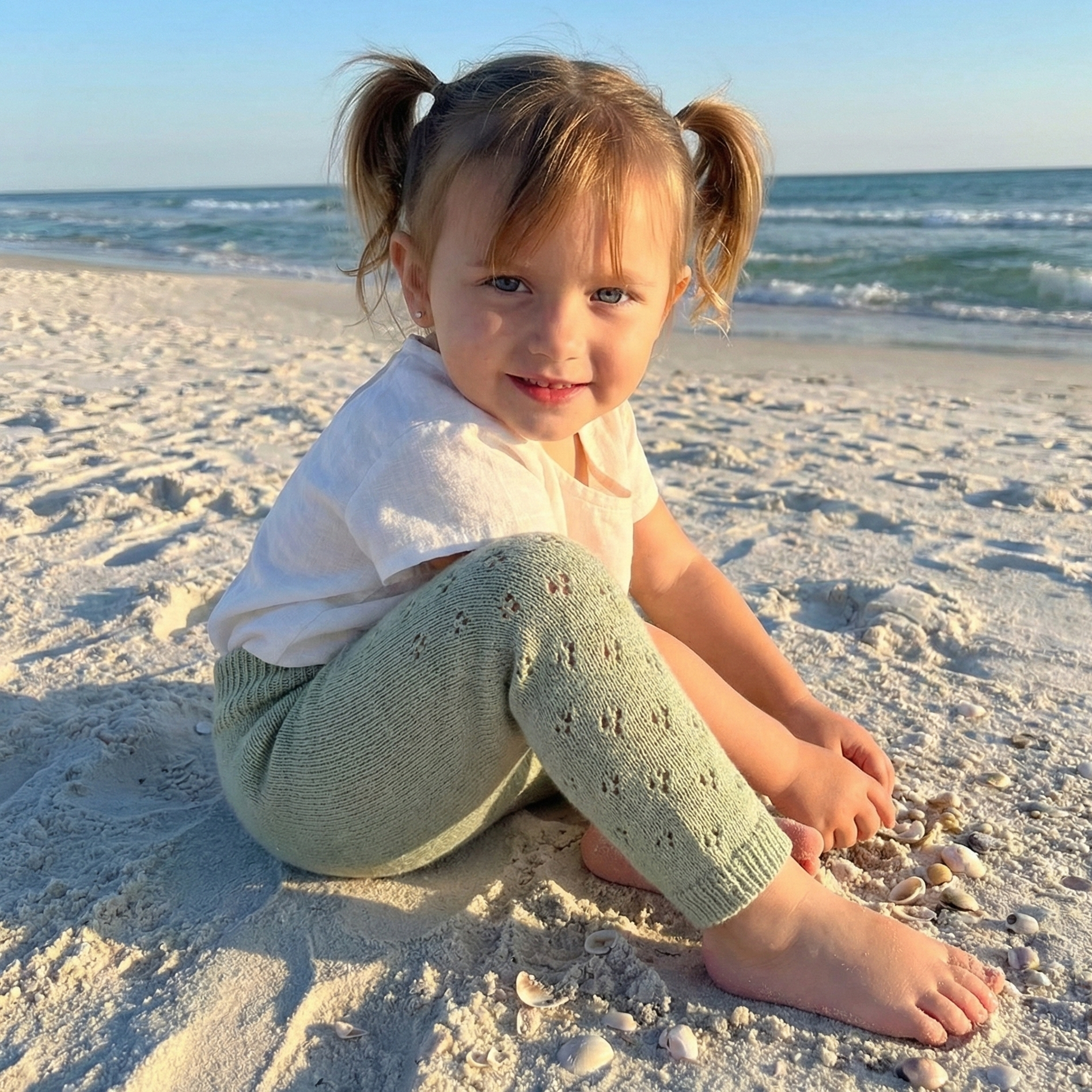 Pantalón tejido de lana