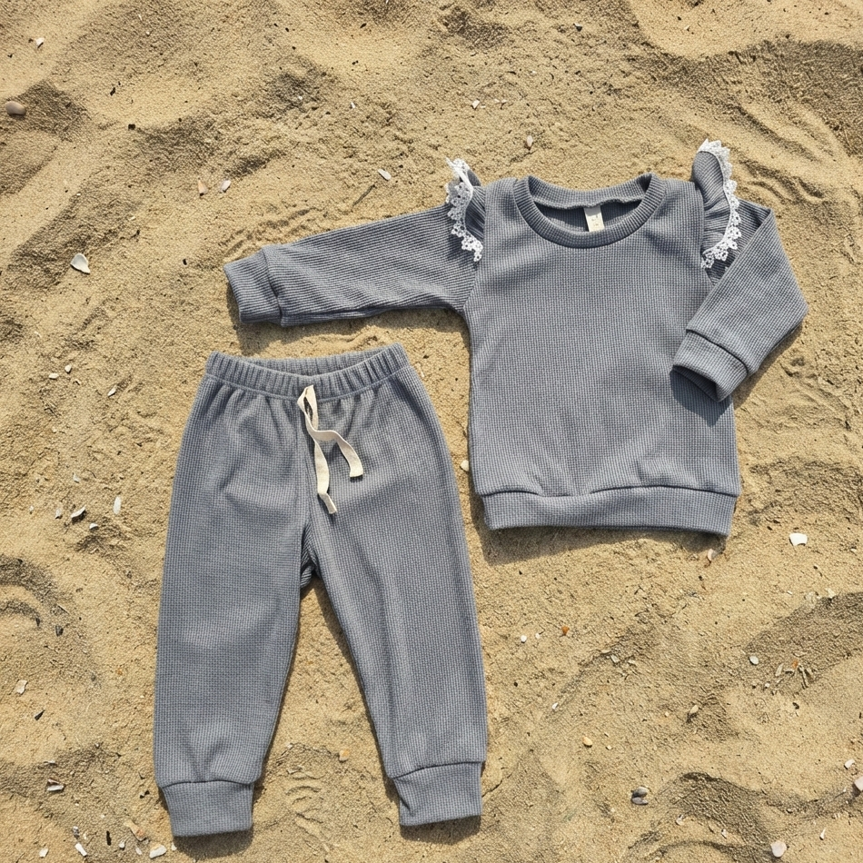 Conjunto Wafle con volado