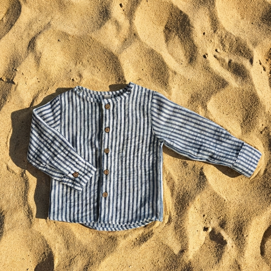 Camisa manga larga Lino